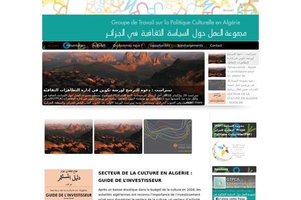 Custom Community theme site design template sample
