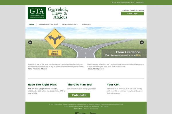 Modernize theme site design template sample