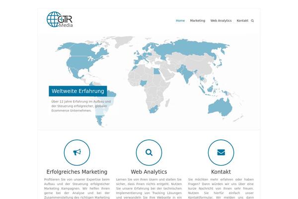 Esteem theme site design template sample