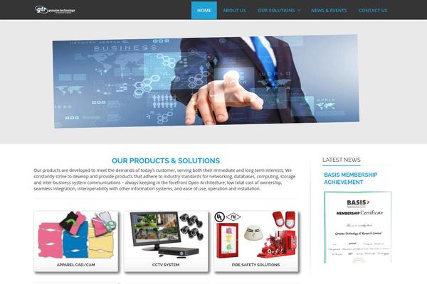 Site using Ap-mega-menu plugin