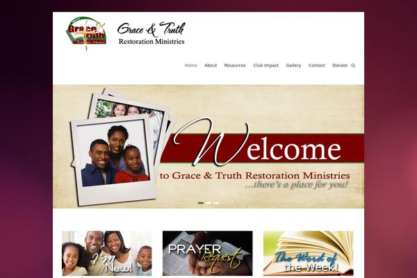 Esteem theme site design template sample