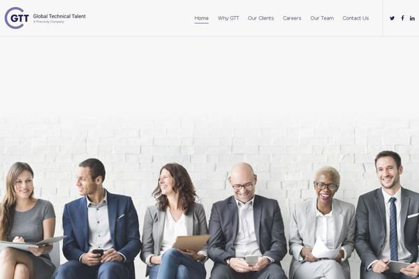 Corpus-child theme site design template sample