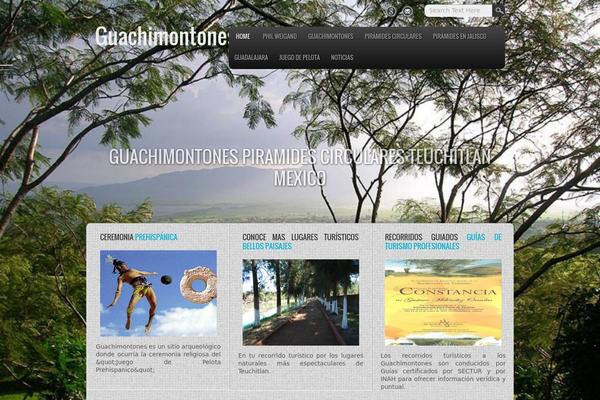 Travel Lite theme site design template sample