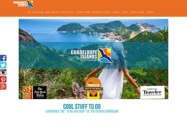 GoTravel theme site design template sample