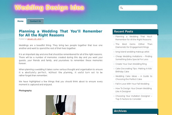Citizen Journal theme site design template sample