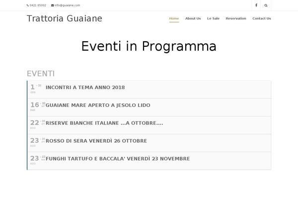 guaiane.com site used Pronto