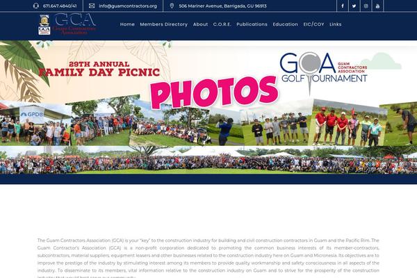 Invictus theme site design template sample