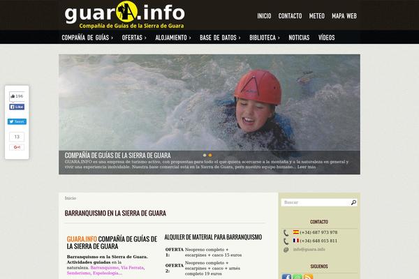 guara.info site used Extremesport
