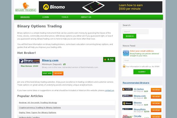 guaranteedtradingsignals.com site used Tradingoptions2015