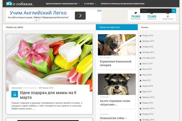 Site using Viper's Video Quicktags plugin