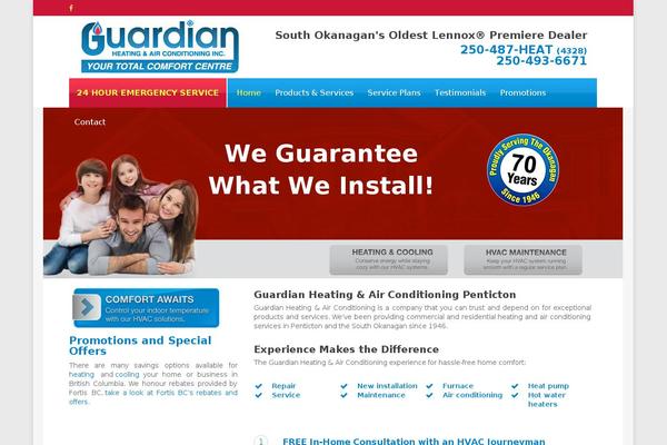 Salient Child theme site design template sample