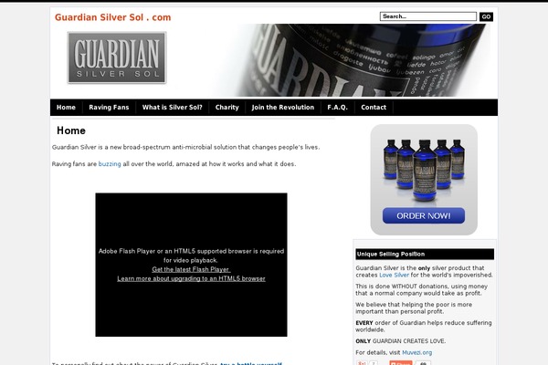 guardiansilversol.com site used Simple Indy