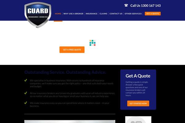 guard WordPress theme, websites list used guard theme guard theme websites examples