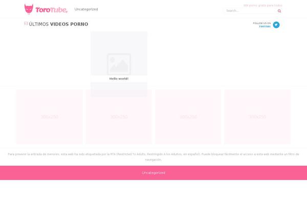 guarrasguarras.com site used Torotube