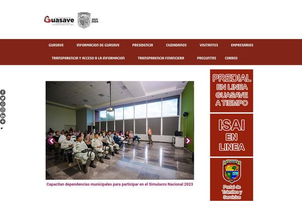 Site using Accordion-Wp plugin