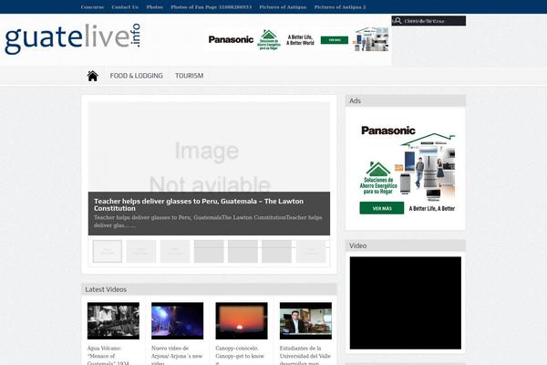 GoodNews theme site design template sample