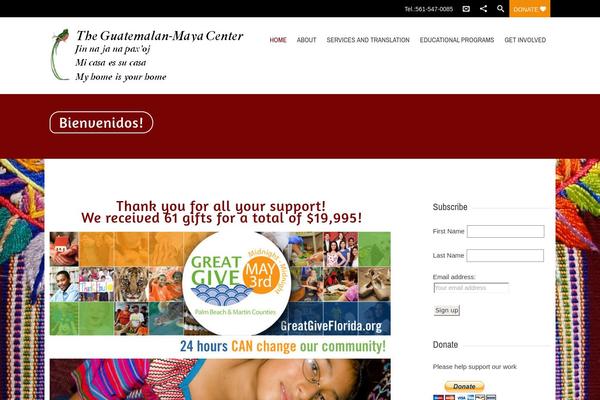 Charitas Lite theme site design template sample