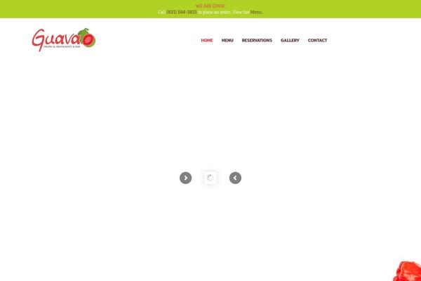Site using Tlp-food-menu plugin