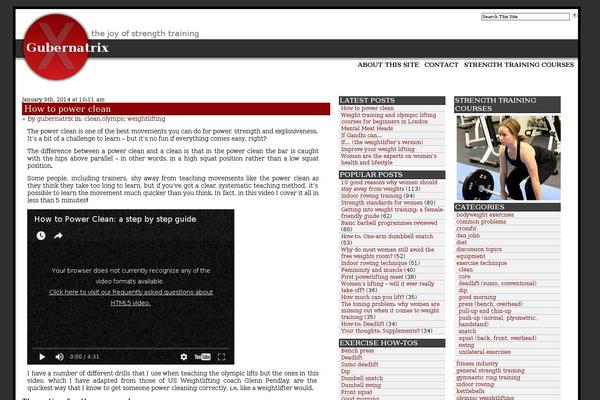 gubernatrix.co.uk site used Xmark-101