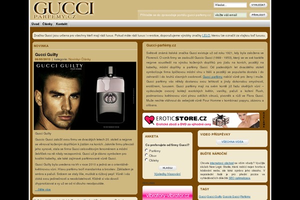 gucci-parfemy.cz site used Zdravi