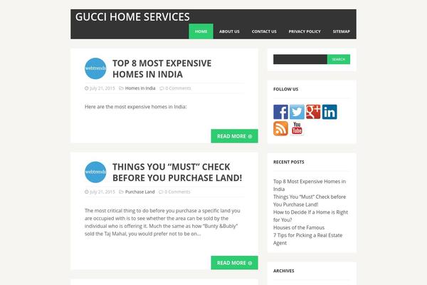 MH Cicero lite theme site design template sample