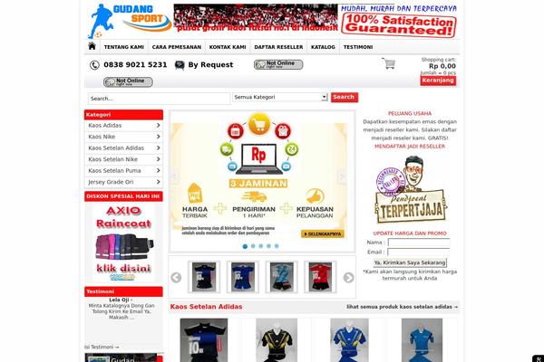 WP-Grosir theme site design template sample