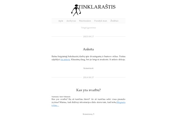 gudas.lt site used Readme