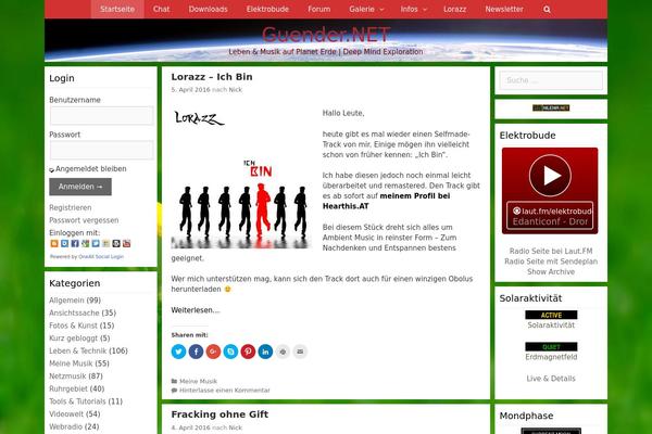 Site using Spice-post-slider plugin
