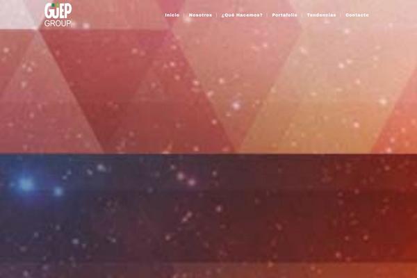 Hazel theme site design template sample