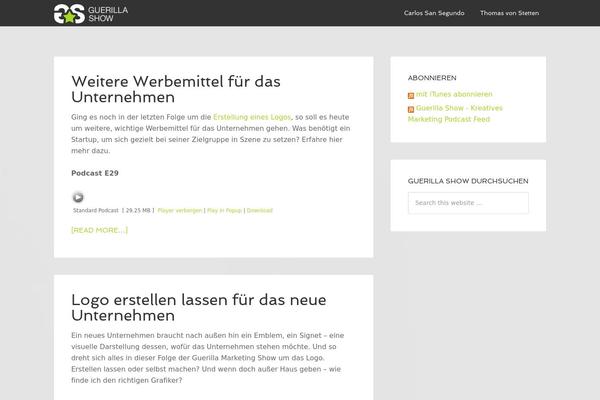 Site using podPress plugin