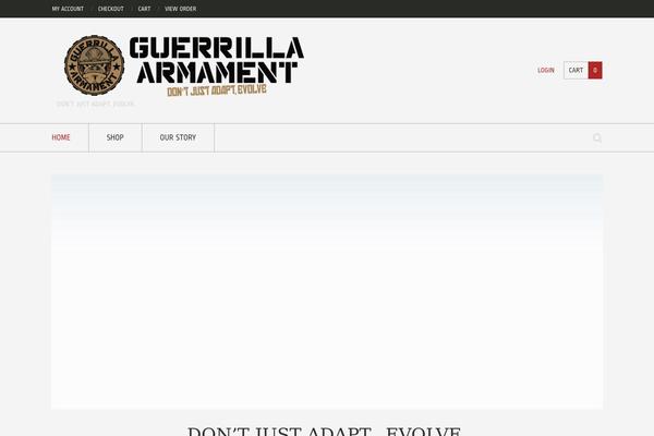 Crux theme site design template sample