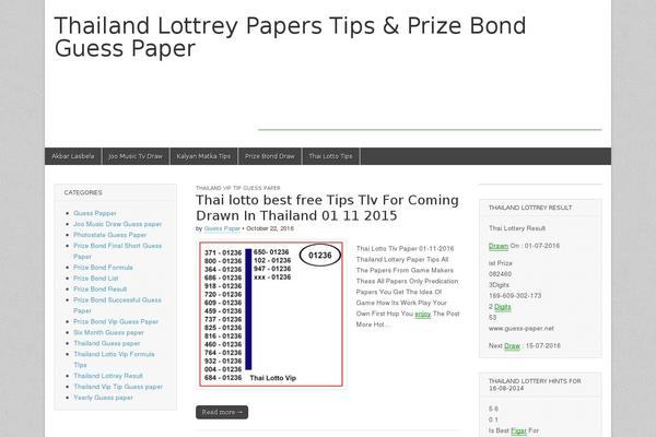 Magazine Basic theme site design template sample