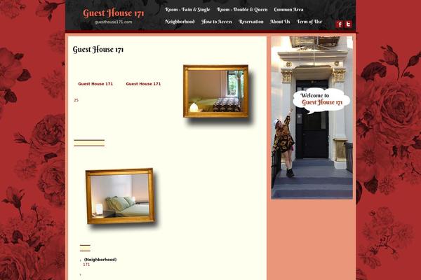 World theme site design template sample