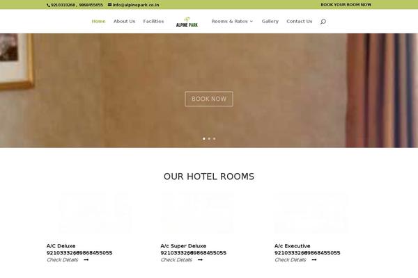 Lucid theme site design template sample