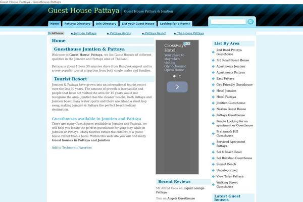 guesthousepattaya.com site used Curved-3col
