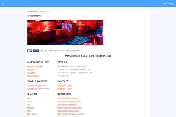 Thesis 1.8 theme site design template sample