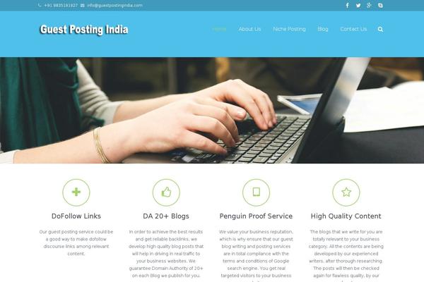 Site using Impreza_js_composer_435 plugin
