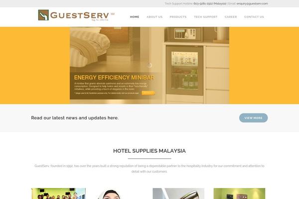 Bridge theme site design template sample