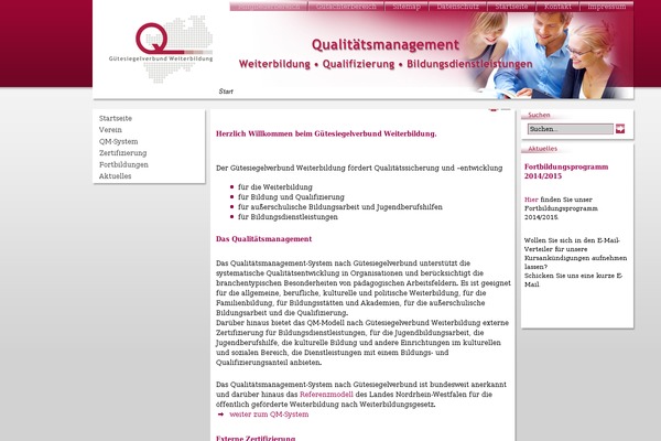 guetesiegelverbund.de site used Guetesiegelverbund