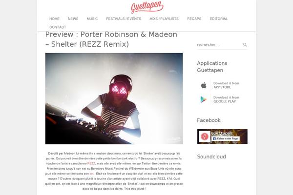 Pixwell theme site design template sample