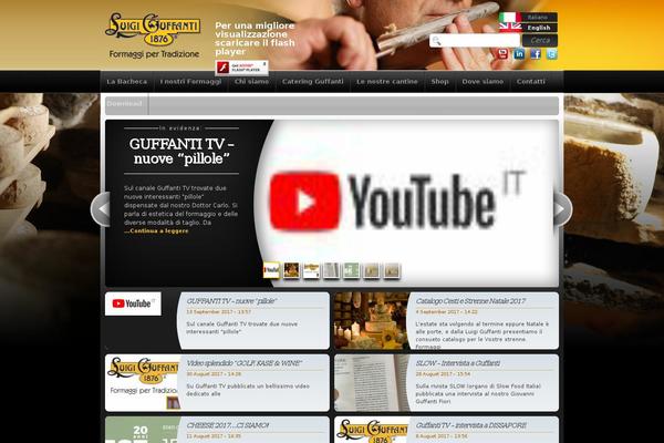 guffantiformaggi.com site used Guffanti