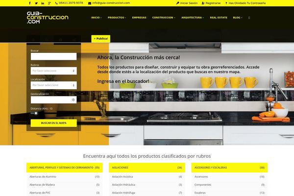 PointFinder theme site design template sample