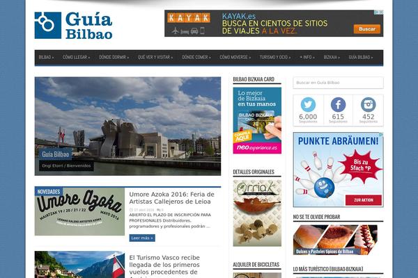 Jarida theme site design template sample