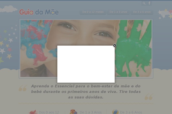 Happy Kids theme site design template sample