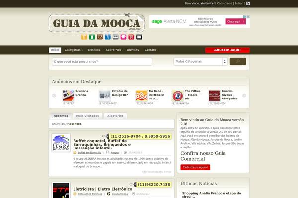 ClassiPress theme site design template sample