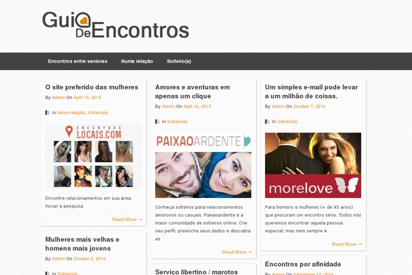 Hueman theme site design template sample