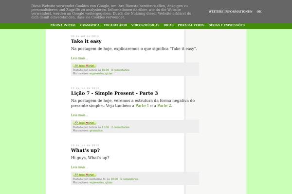 guiadeingles.com site used Masagana