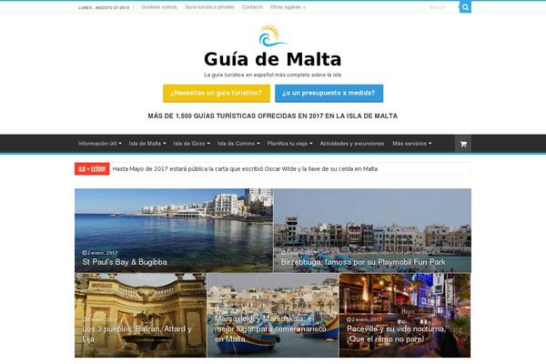 Sahifa theme site design template sample