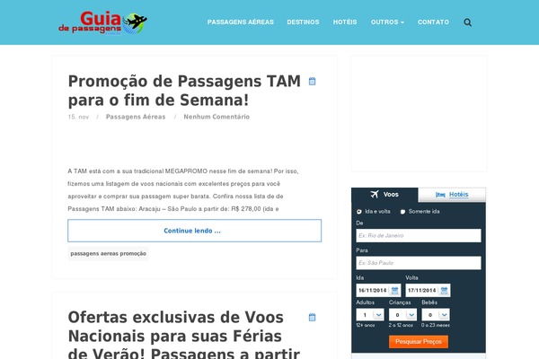 Breeze theme site design template sample