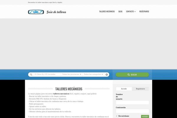 guiadetalleres.es site used Directory